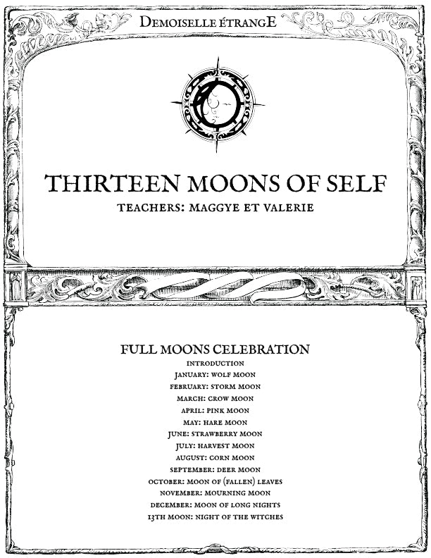 THIRTEEN MOONS OF SELF: Full moons celebration