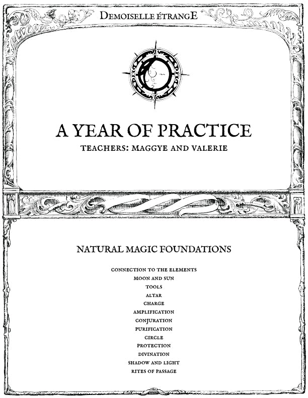 A YEAR OF PRACTICE: Natural magic foundations