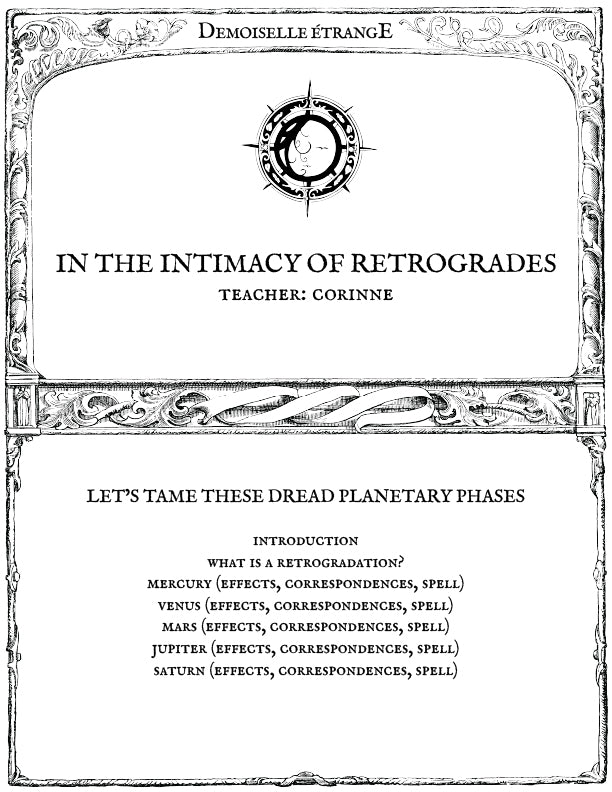 DANS L'INTIMITÉ DES RÉTROGRADES: Apprivoisons ces phases planétaires redoutées