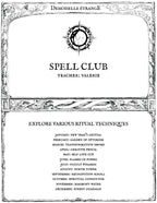 SPELL CLUB: Explore various ritual techniques