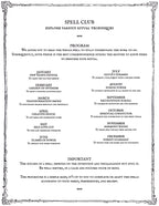 SPELL CLUB: Explore various ritual techniques