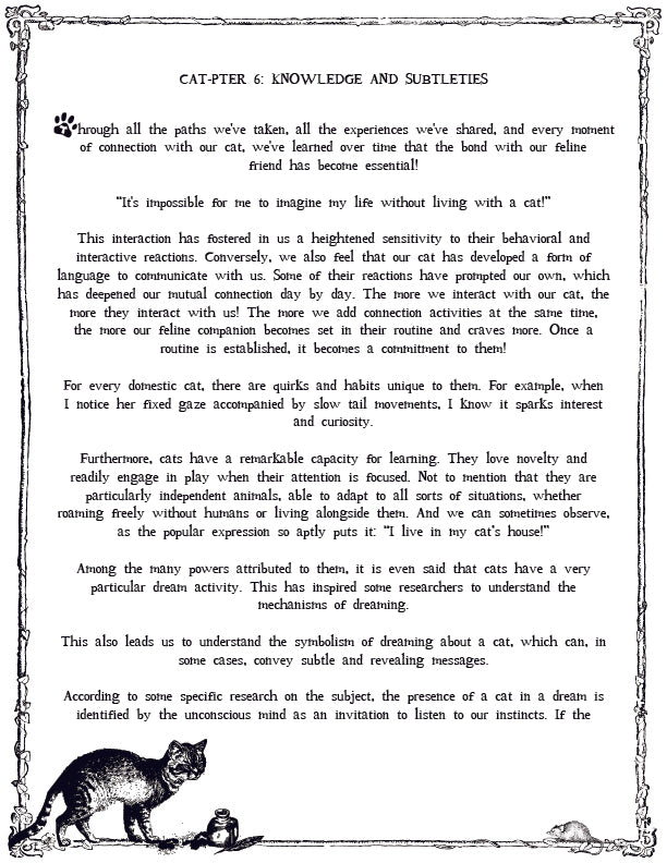 LE CHAT L'HEUREUX GRIMOIRE: Chat-pitre 6