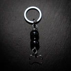 HEMATITE (Bone) Dog Amulet