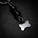 HEMATITE (Bone) Dog Amulet