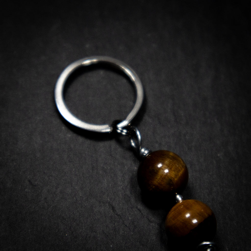 TIGER EYE (Bone) Dog Amulet
