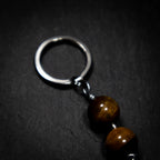 TIGER EYE (Bone) Dog Amulet