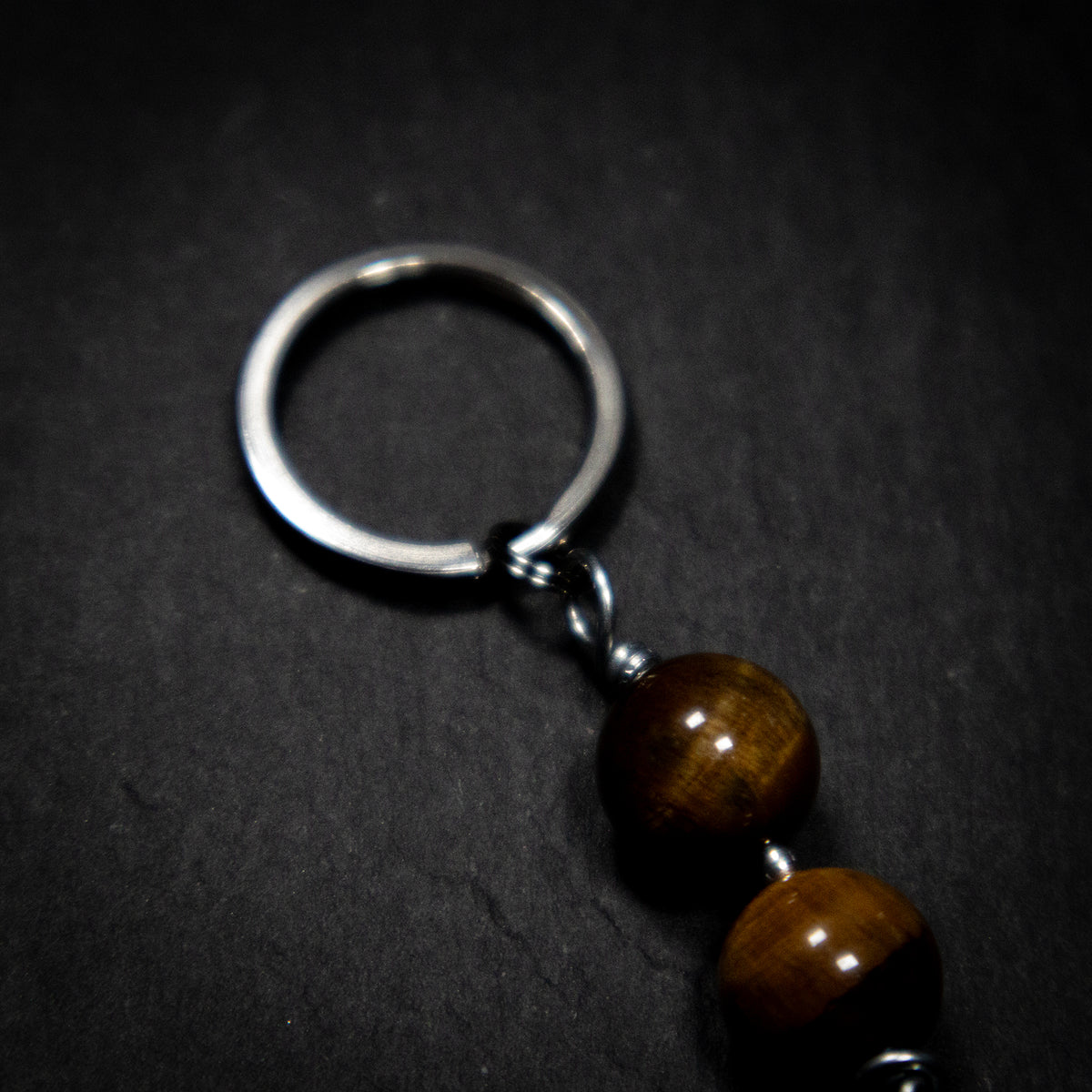 TIGER EYE (Bone) Dog Amulet