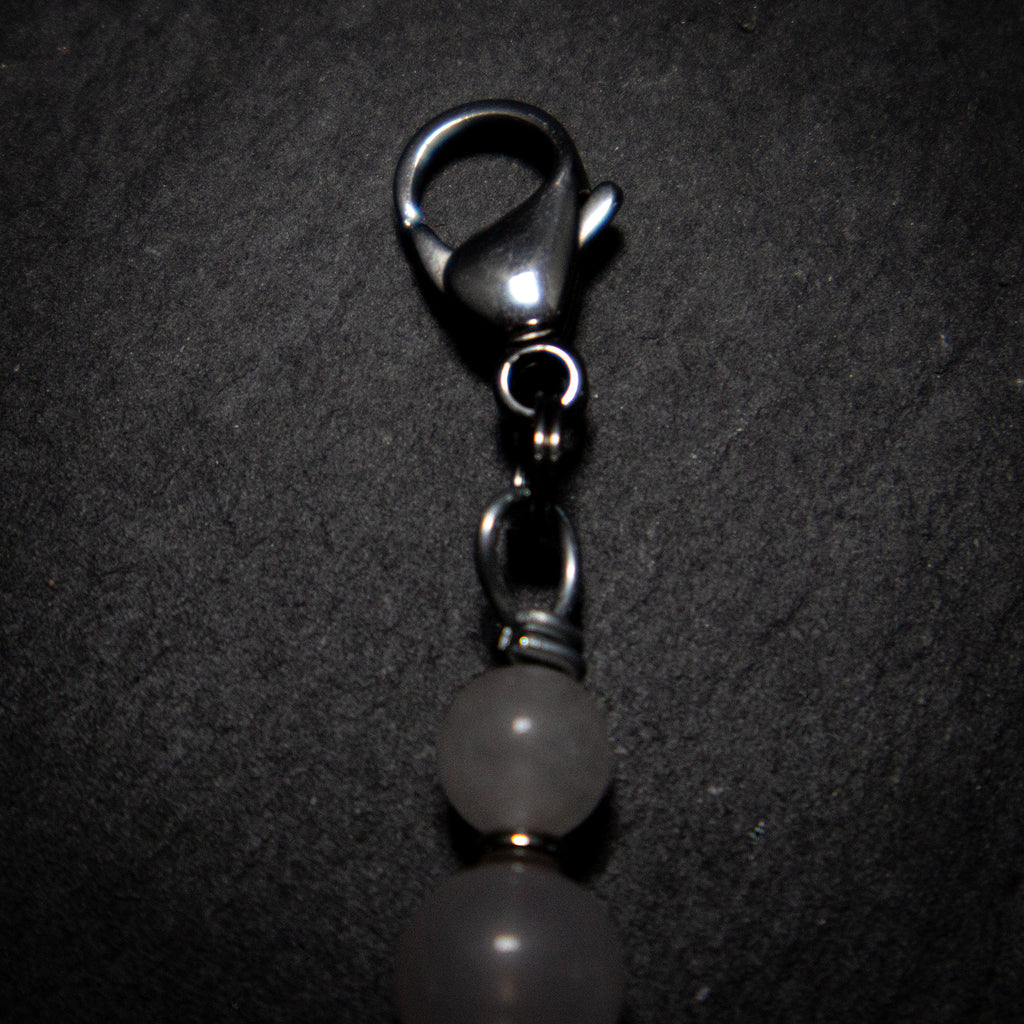 Amulette pour chat QUARTZ ROSE (Patte)