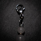Amulette pour chat QUARTZ ROSE (Patte)