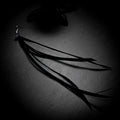 Solo earring BLACK FEATHERS