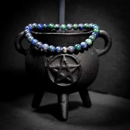 Bracelet AZURITE MALACHITE