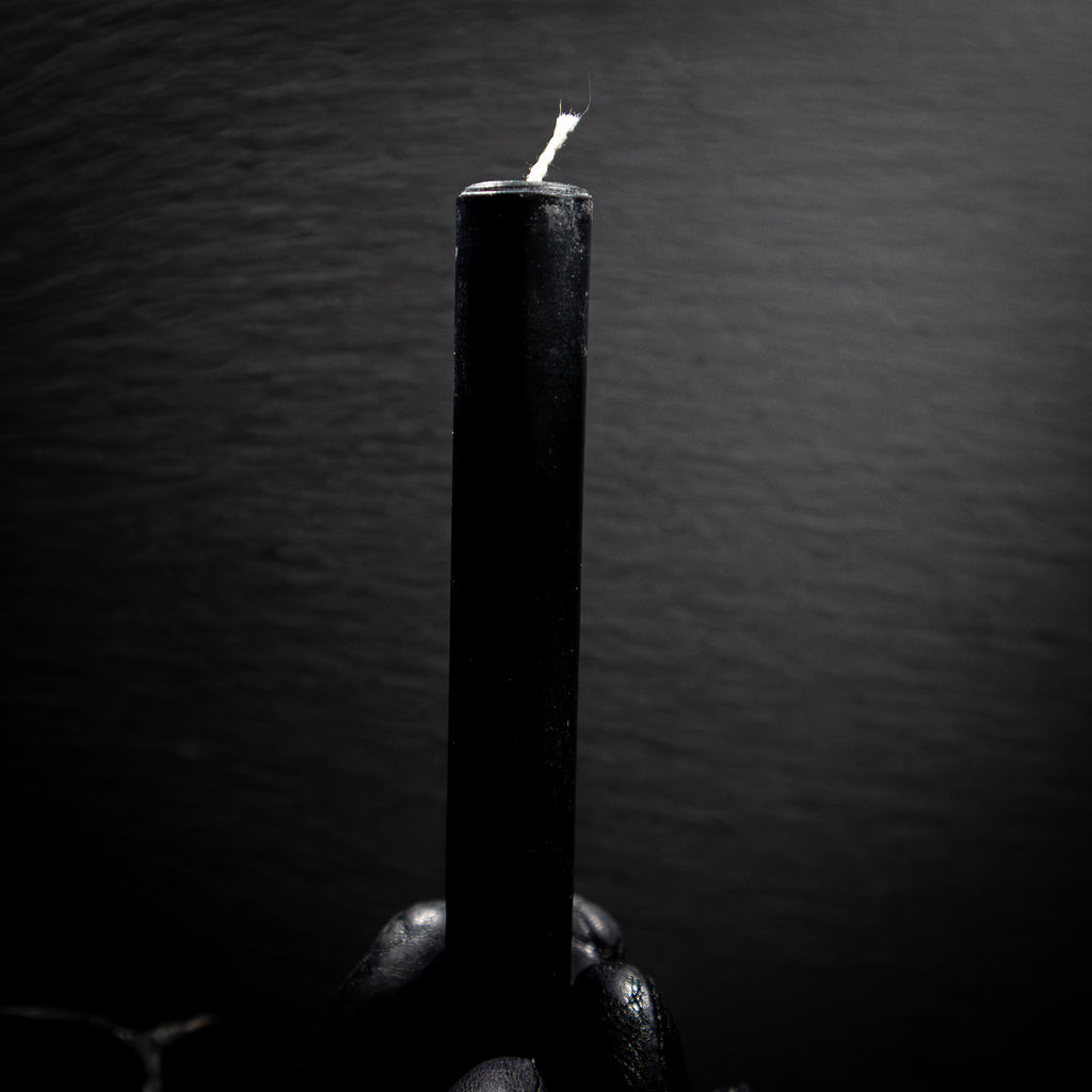 BLACK Ritual Candle