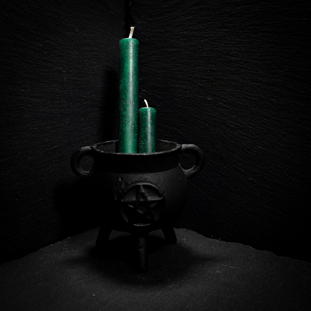 GREEN Ritual Candle