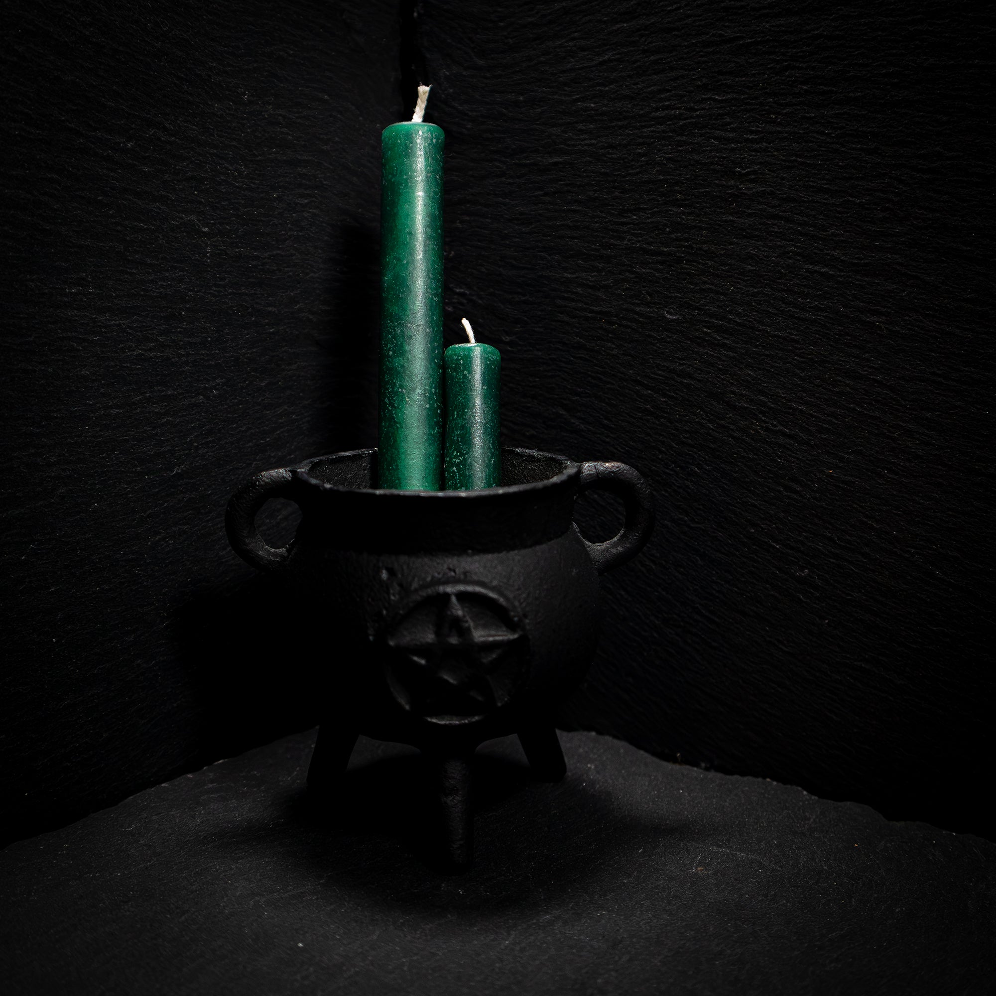 GREEN Ritual Candle