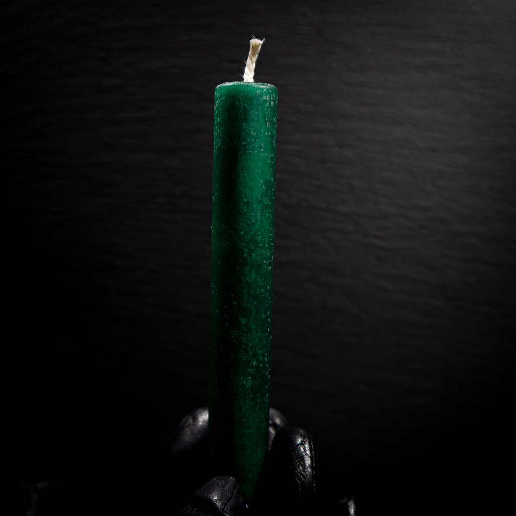 GREEN Ritual Candle