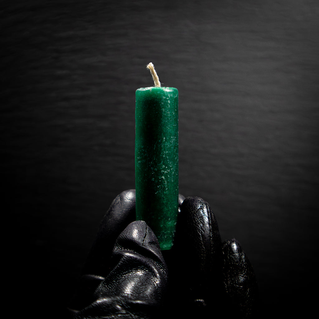 GREEN Ritual Candle