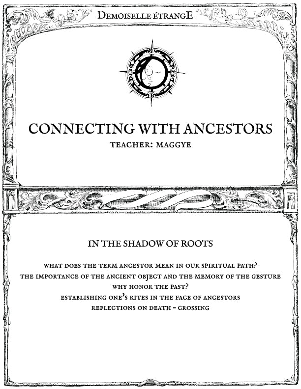 CONNEXION AUX ANCÊTRES : À l'ombre des racines