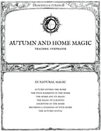 AUTUMN AND HOME MAGIC: In natural magic