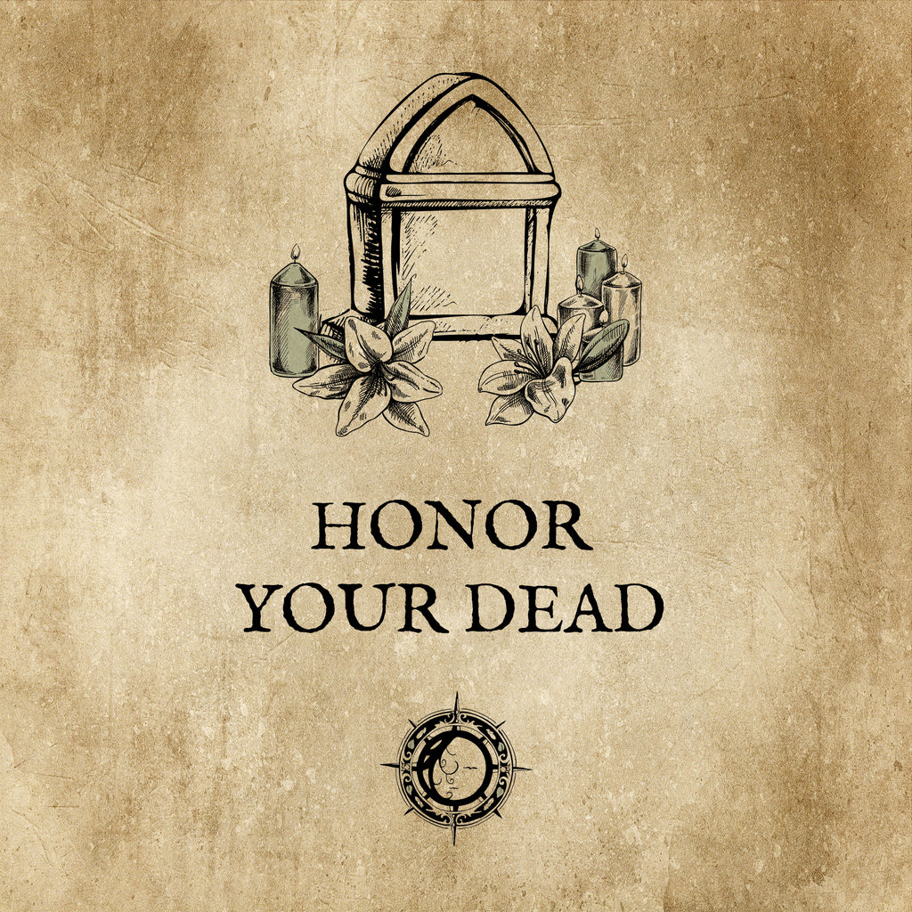 HONOREZ VOS MORTS: Une semaine de préparation