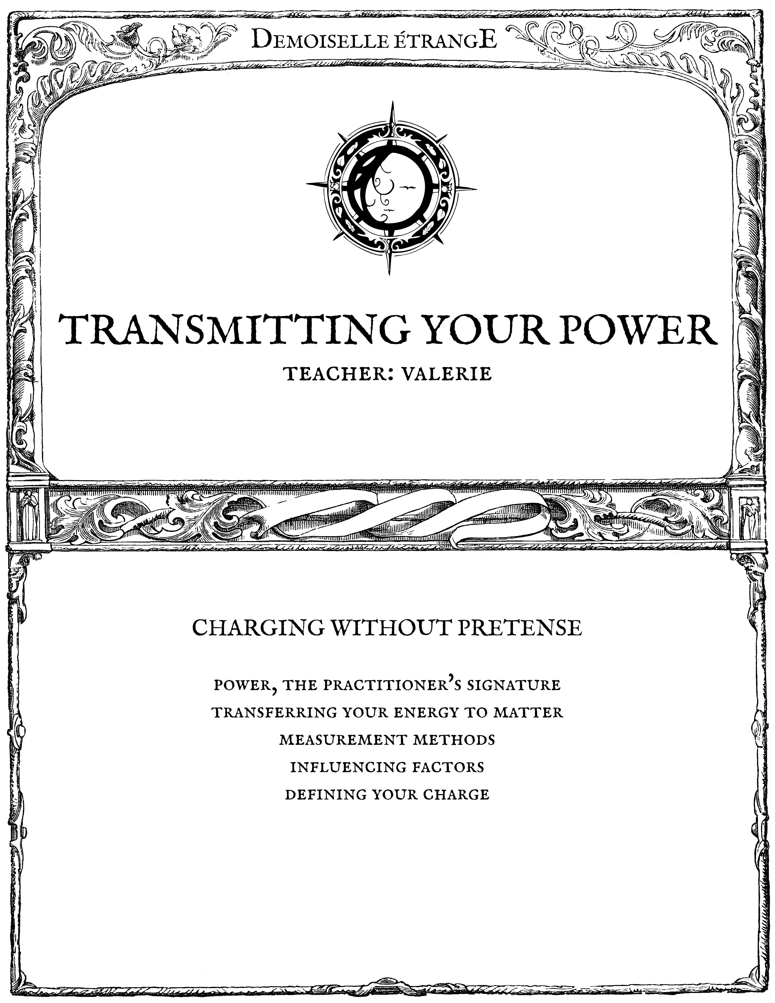 TRANSMITTING YOUR POWER : Charging without pretense