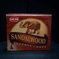 SANDALWOOD (HEM) Incense cones