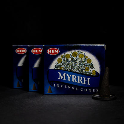 Encens en cônes MYRRHE (HEM)