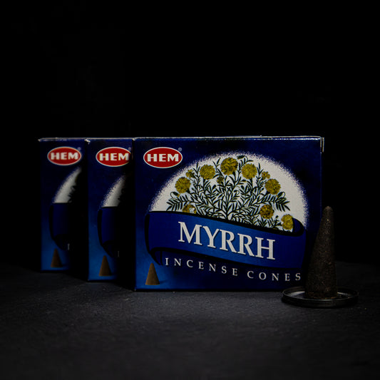 MYRRH (HEM) Incense cones