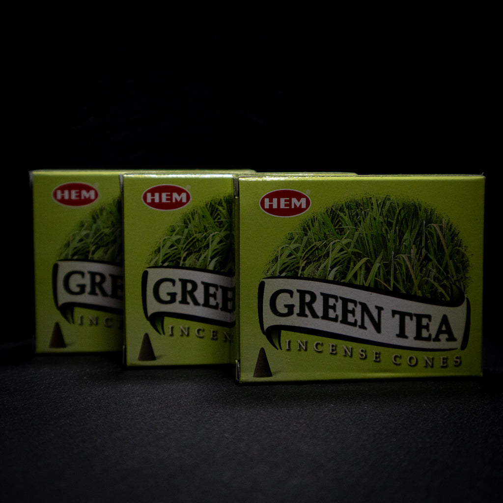 Encens en cônes THÉ VERT (HEM)