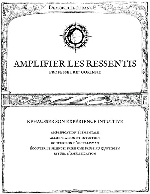 AMPLIFIER LES RESSENTIS : Rehausser son expérience intuitive