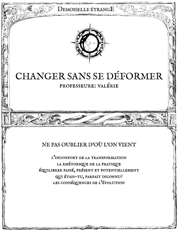CHANGER SANS SE DÉFORMER : Ne pas oublier d'où l'on vient