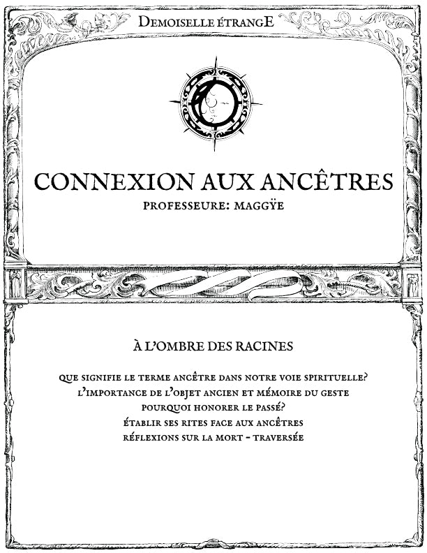CONNEXION AUX ANCÊTRES : À l'ombre des racines