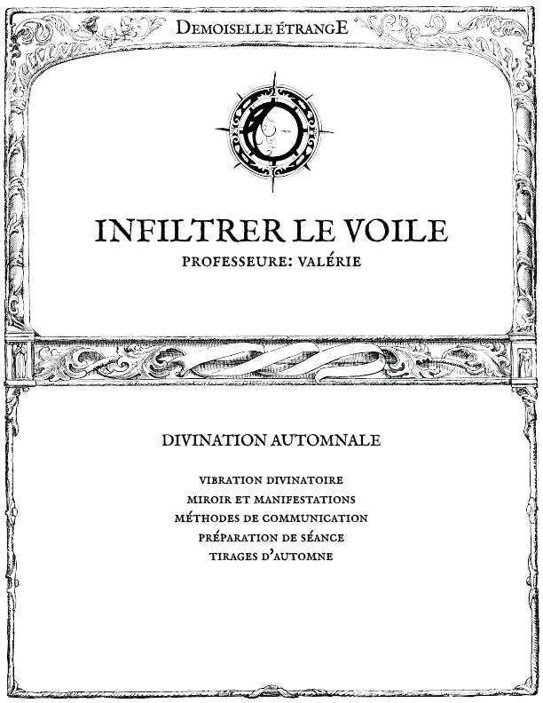 INFILTRER LE VOILE : Divination automnale