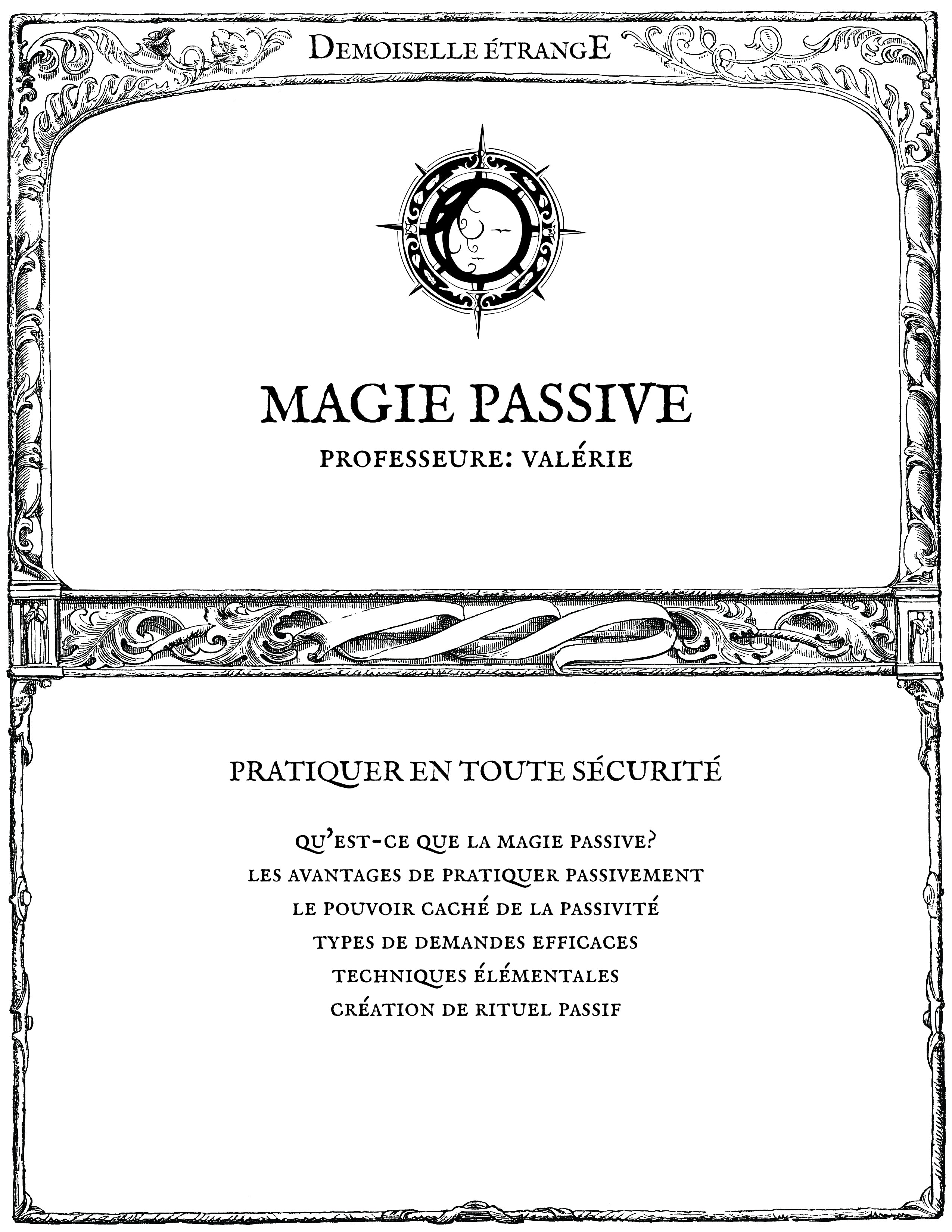MAGIE PASSIVE: Pratiquer en toute sécurité