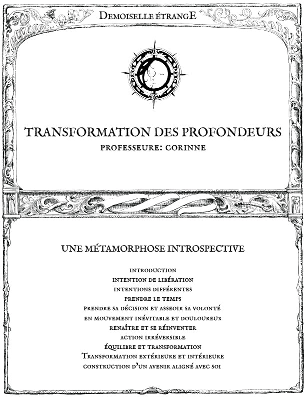 TRANSFORMATION DES PROFONDEURS : Une métamorphose introspective