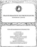 TRANSFORMATION DES PROFONDEURS : Une métamorphose introspective