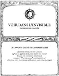 VOIR DANS L'INVISIBLE : Le langage caché de la spiritualité