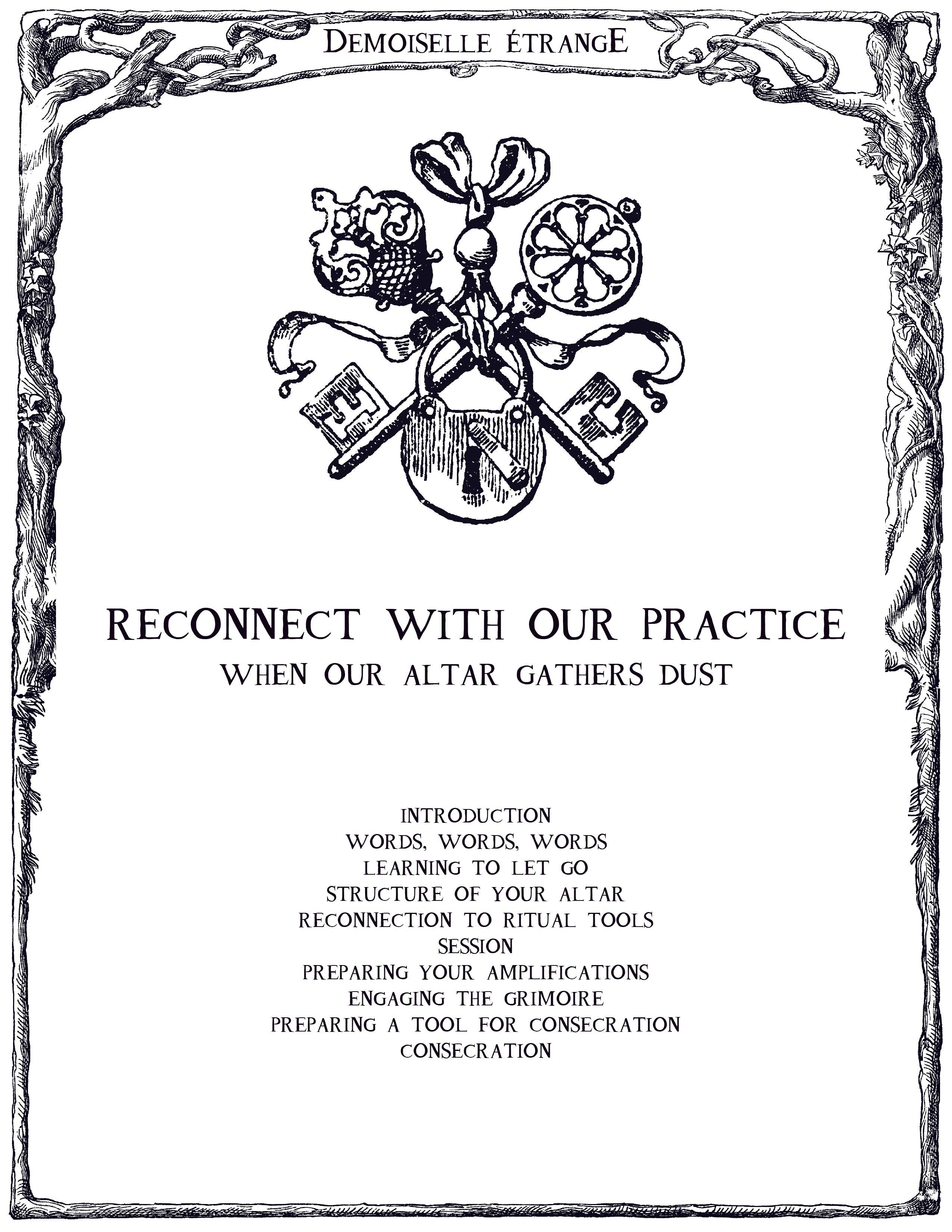 RENOUER AVEC SA PRATIQUE: Quand notre autel accumule la poussière