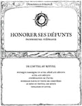 HONORER SES DÉFUNTS : De l'autel au rituel