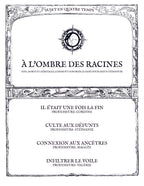 À L'OMBRE DES RACINES: Fins, morts et héritages; comment honorer le passé pour mieux s'épanouir