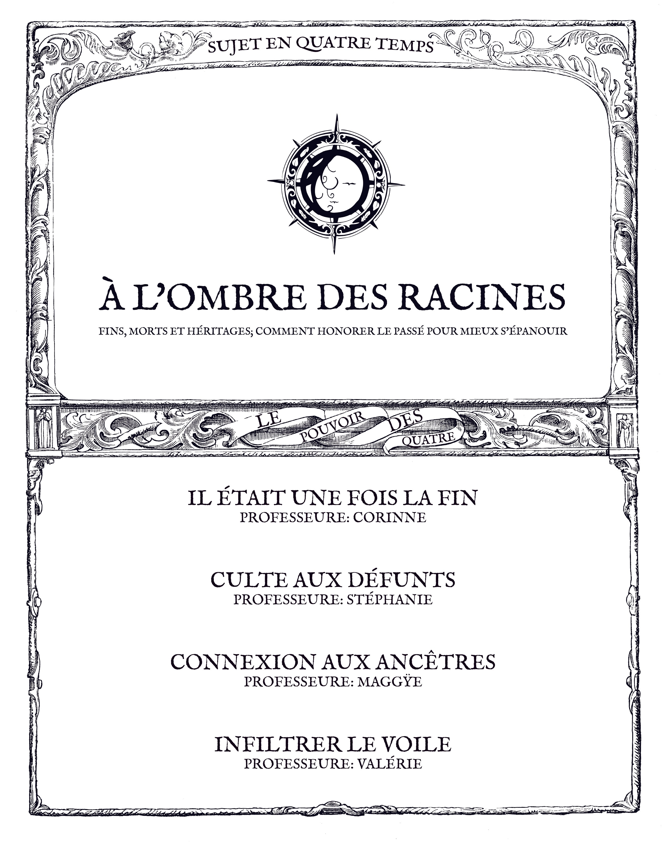 À L'OMBRE DES RACINES: Fins, morts et héritages; comment honorer le passé pour mieux s'épanouir