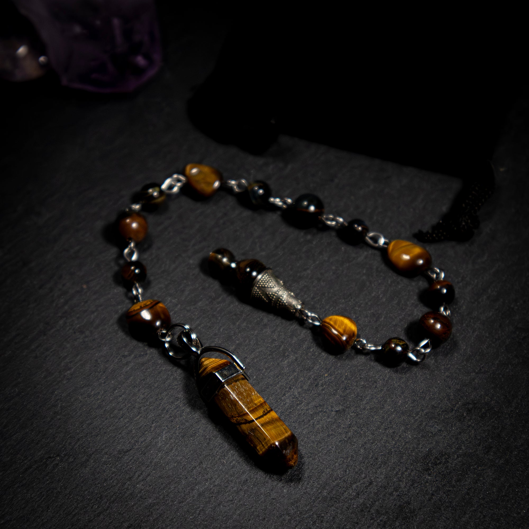 Pendule OEIL DE TIGRE