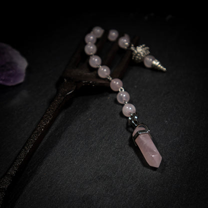 Pendule QUARTZ ROSE