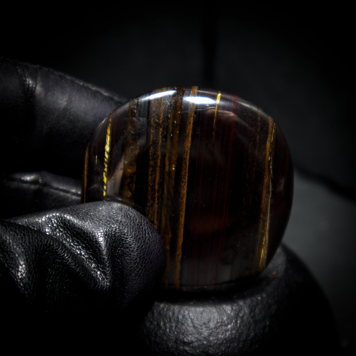 TIGER EYE Worry Stone