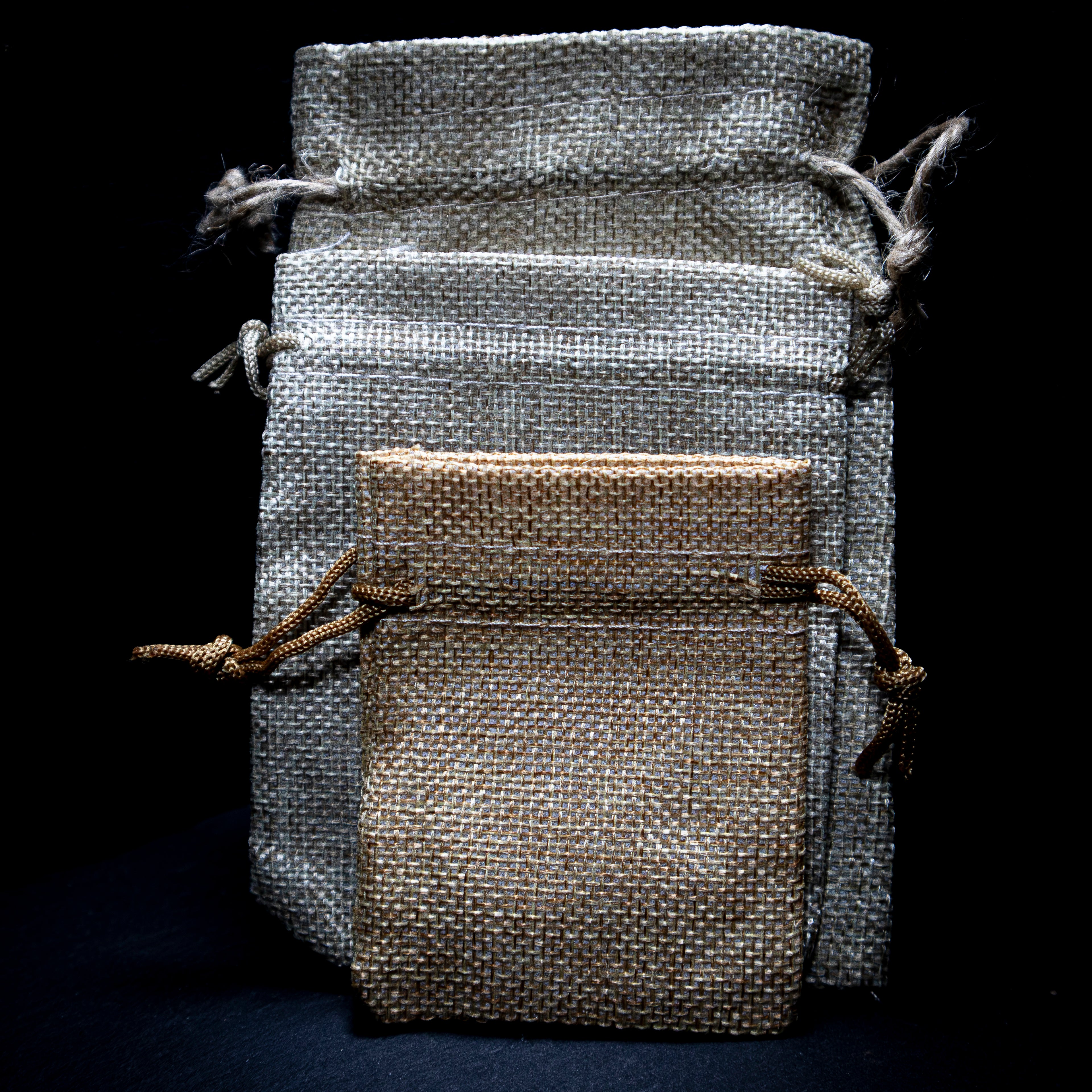 HEMP pouches in various sizes (pack of 3)