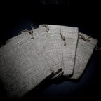 Pochette de CHANVRE 3.5" x 4.5" (lot de 5)