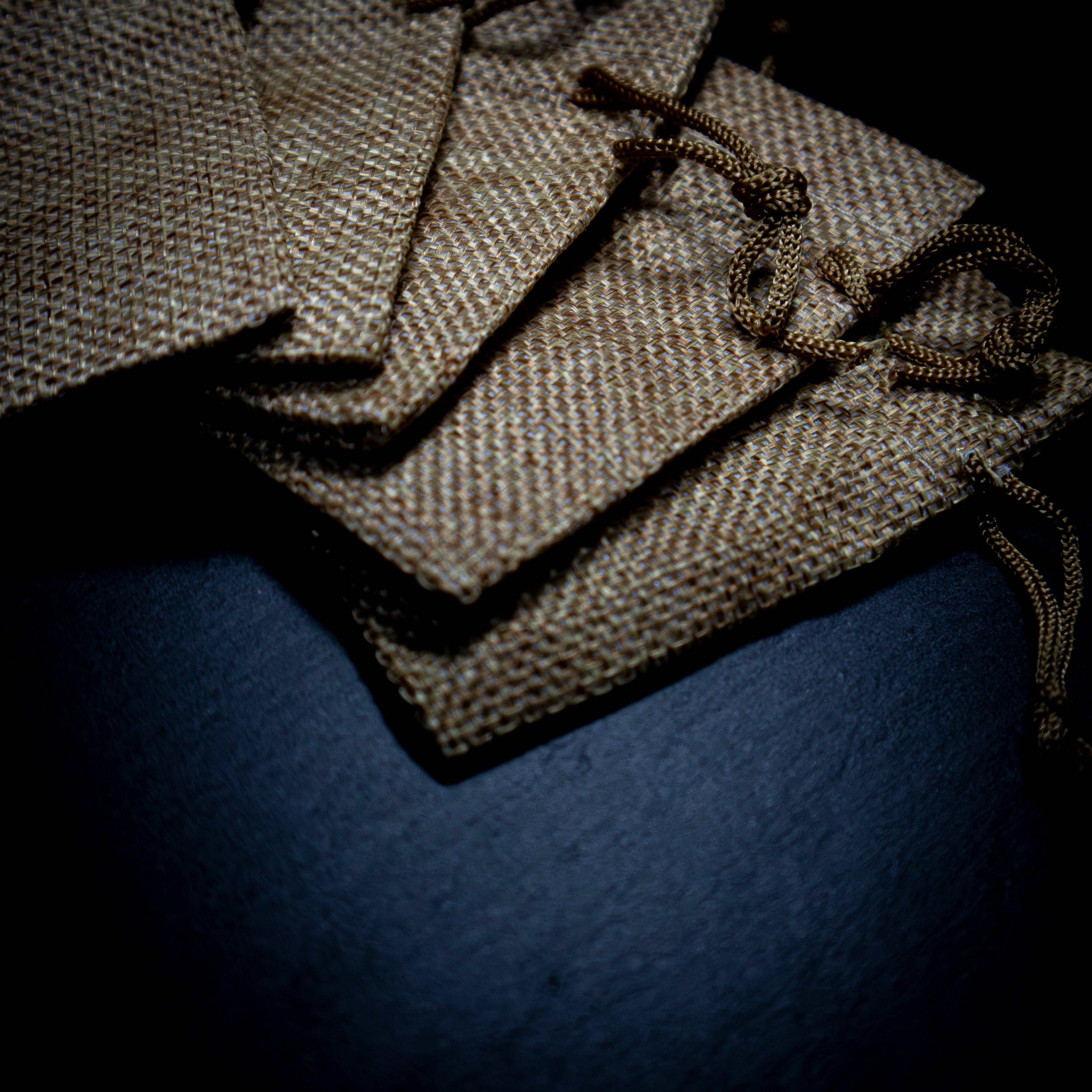 2.5" x 3.5" Hemp Pouch (Pack of 5)