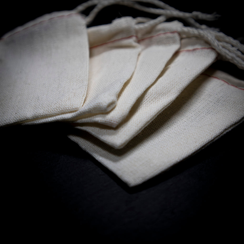 Pochette de COTON 2" x 3" (lot de 5)