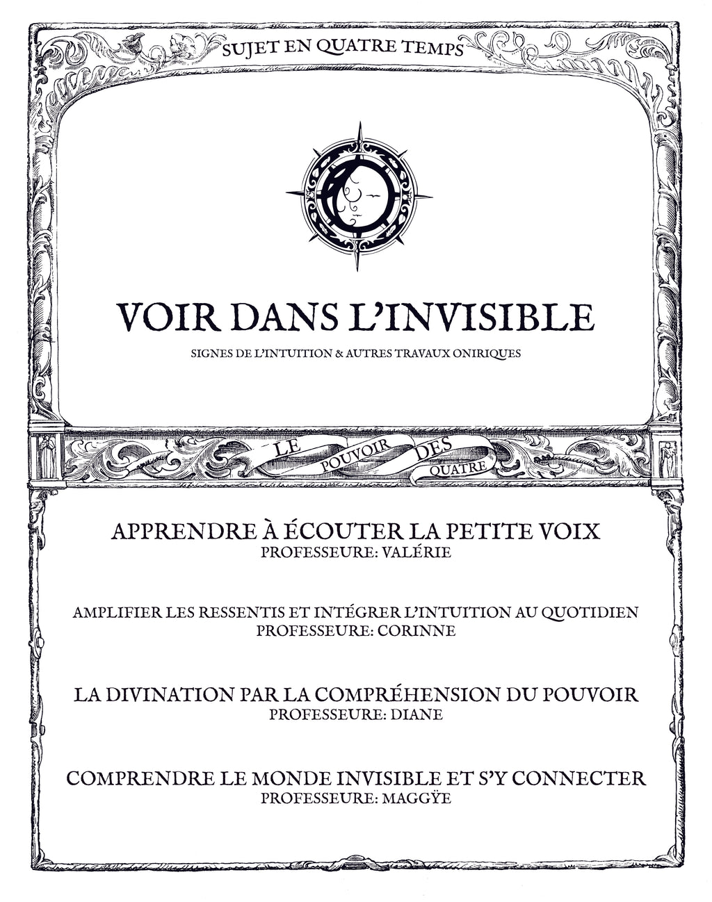 VOIR DANS L'INVISIBLE: Signes de l'intuition & autres travaux oniriques