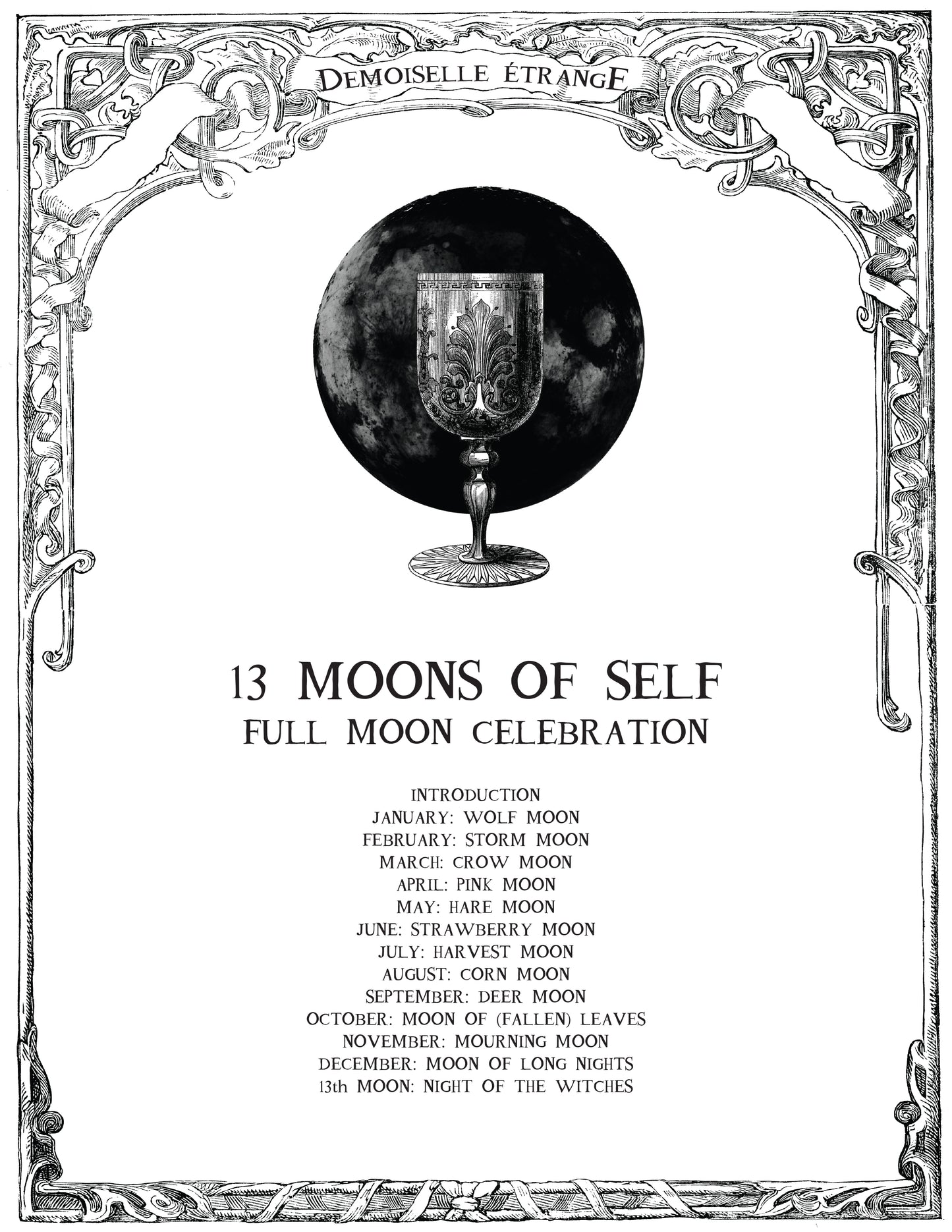 13 LUNES DE SOI: Célébrations des pleines lunes