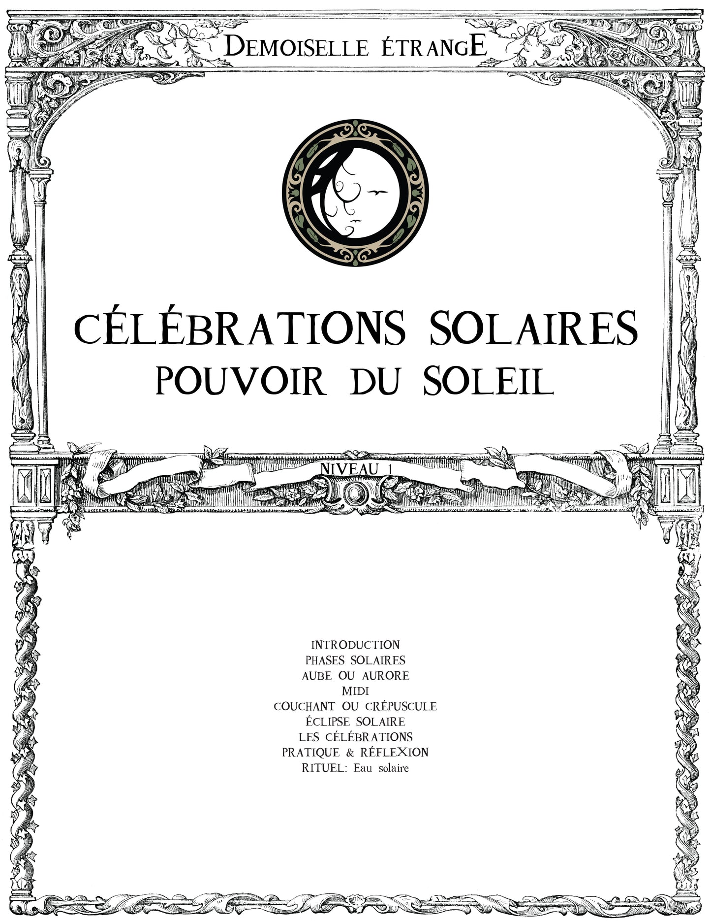 CÉLÉBRATIONS SOLAIRES (N1) Pouvoir du Soleil